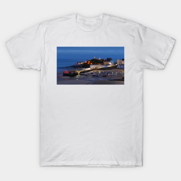 Tenby, Pembrokeshire, Wales T-Shirt by Chris Petty